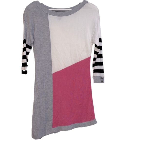 White House Black Market asymmetrical sweater size xsmall - Picture 2 of 8